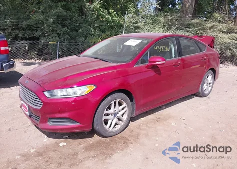 2016 Ford Fusion Se из США, поврежденный, VIN 3FA6P0H72GR362872